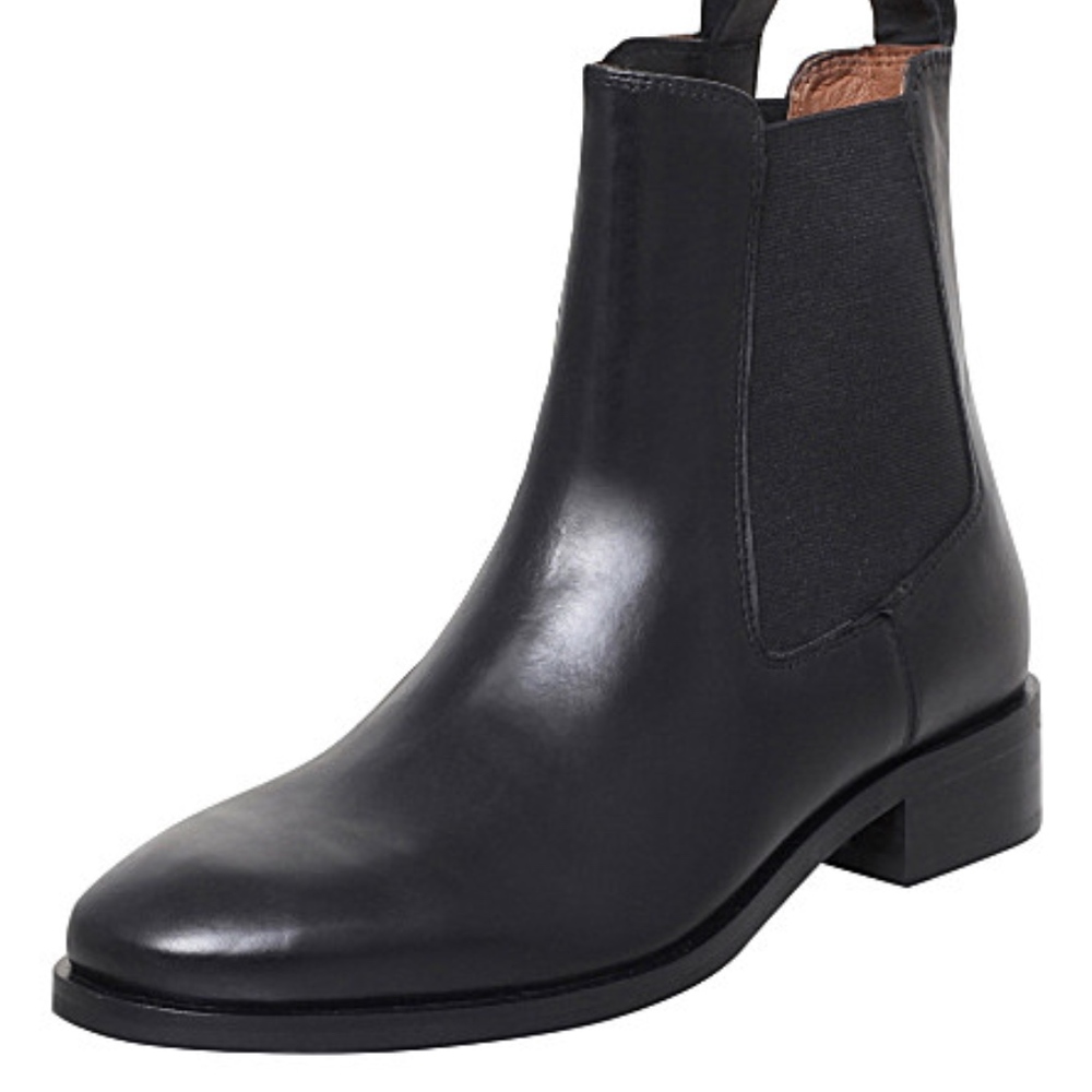 KURT GEIGER LONDON Dalby Leather Ankle Boots